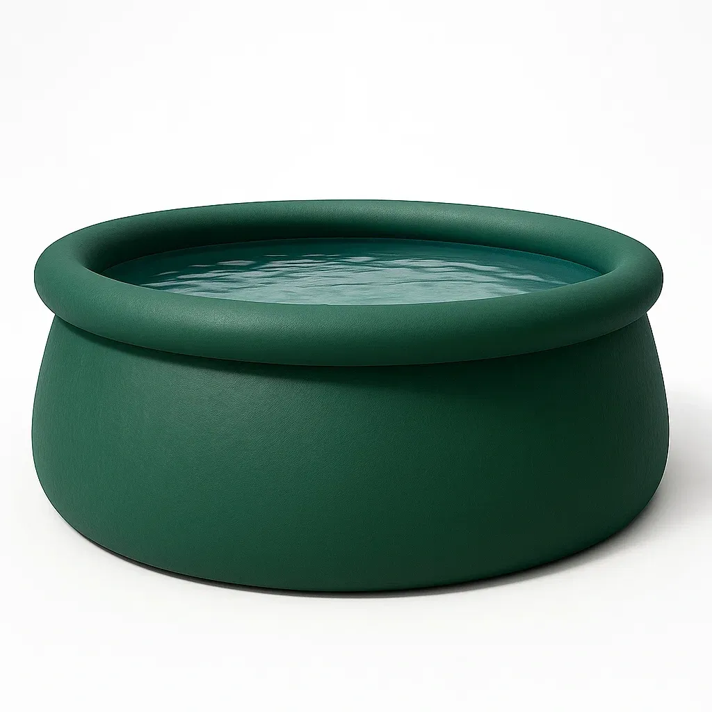 Piscine autoportée 472x472x104 cm, couleur vert foncé, avec échelle, avec filtre sLJaWpCy77NQ-Meuzen