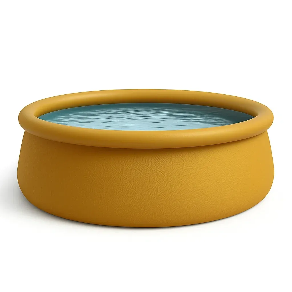 Piscine autoportée 472x472x104 cm, couleur jaune, avec échelle, avec filtre NxfXGbGz83aS-Meuzen
