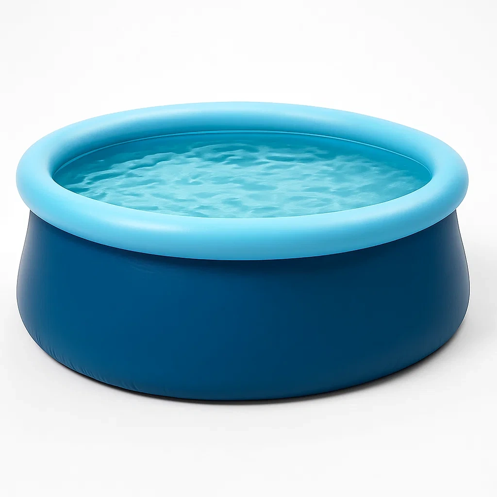 Piscine autoportée bleu/bleu clair 305x305x76 cm avec échelle et filtre à cartouche AscbGocp87Kj-Meuzen