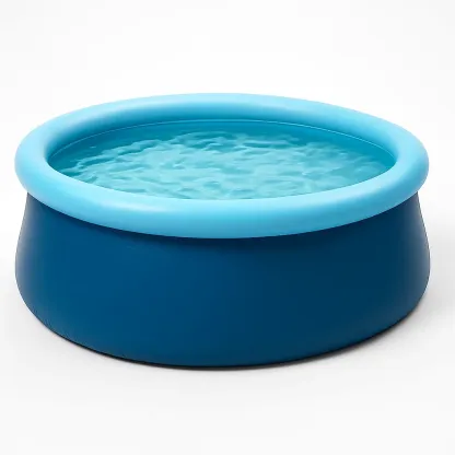 Piscine autoportée bleu/bleu clair 305x305x76 cm avec échelle et filtre à cartouche AscbGocp87Kj-Meuzen