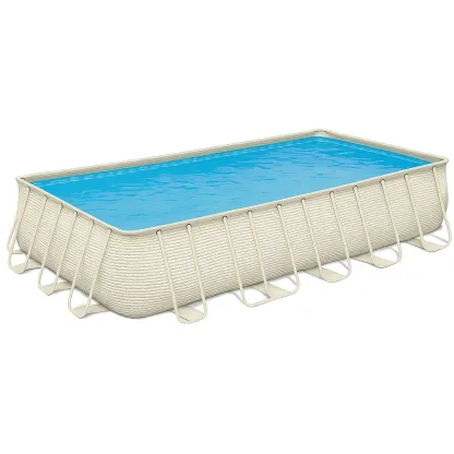 Piscine tubulaire rectangulaire 703x350x125 cm, couleur blanc avec échelle et filtre YheibqO208oE-Meuzen