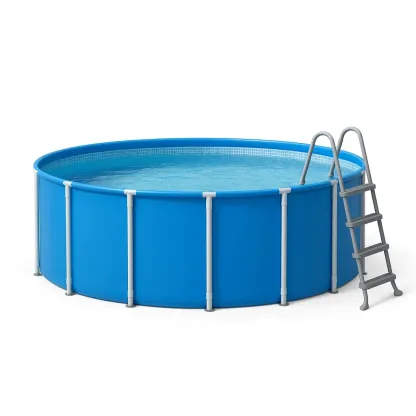 Piscine tubulaire ronde 355x97 cm bleu, avec échelle et filtre pYyTlZS244qf-Meuzen