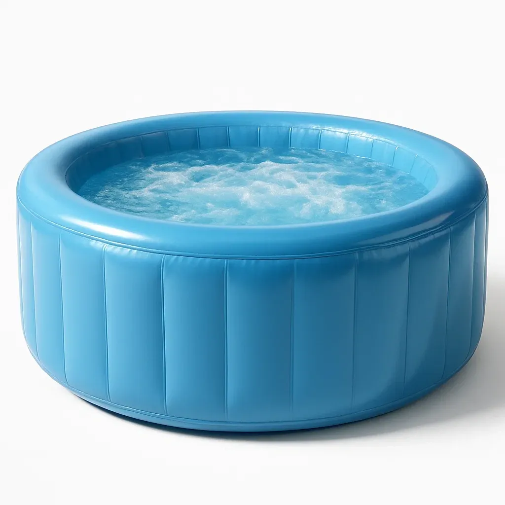 Spa gonflable 180x180x71 cm bleu, pour 4 personnes YDhFBBb312Gx-Meuzen