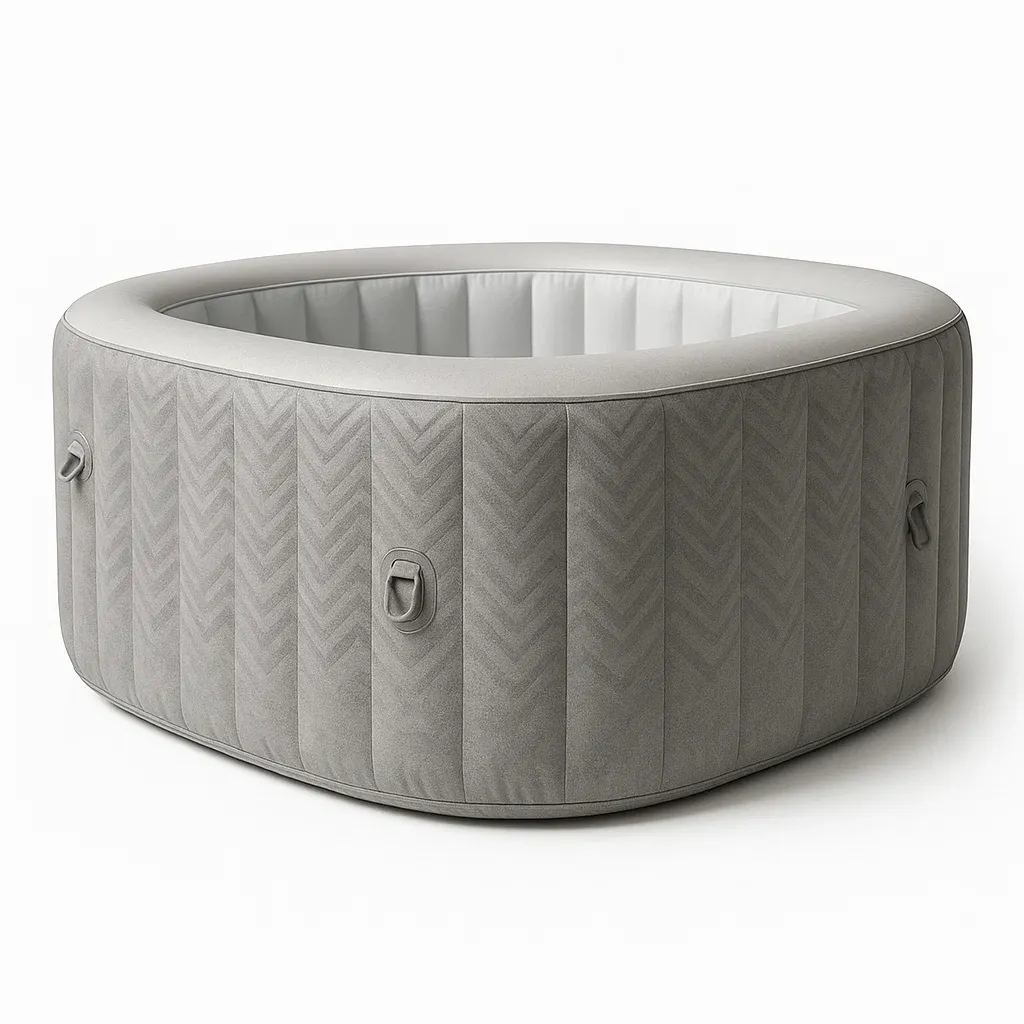 Spa gonflable 175x175x70 cm gris/blanc 4 personnes YzIsCGW322uP-Meuzen