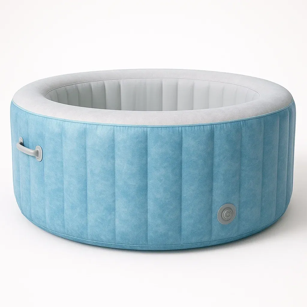 Spa gonflable 200x200x70 cm, bleu/blanc, 4 personnes jIUuNuL347Rw-Meuzen