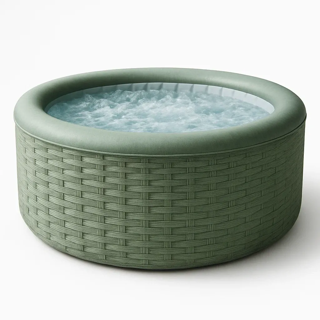 Spa gonflable 200x200x70 cm, vert clair, 4 personnes oRKnTdh353Pn-Meuzen