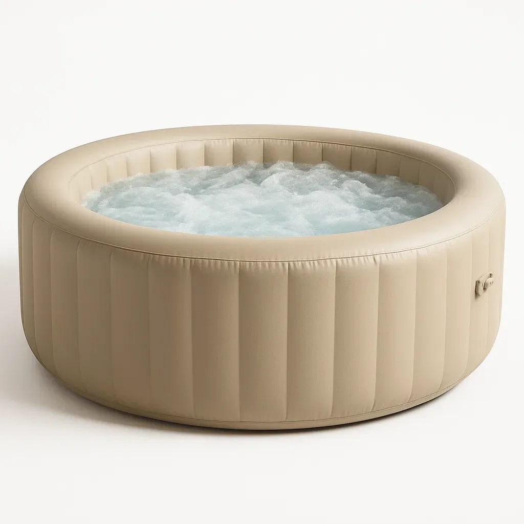 Spa gonflable 180x180x66 cm beige pour 4 personnes KKFnFpG290sx-Meuzen