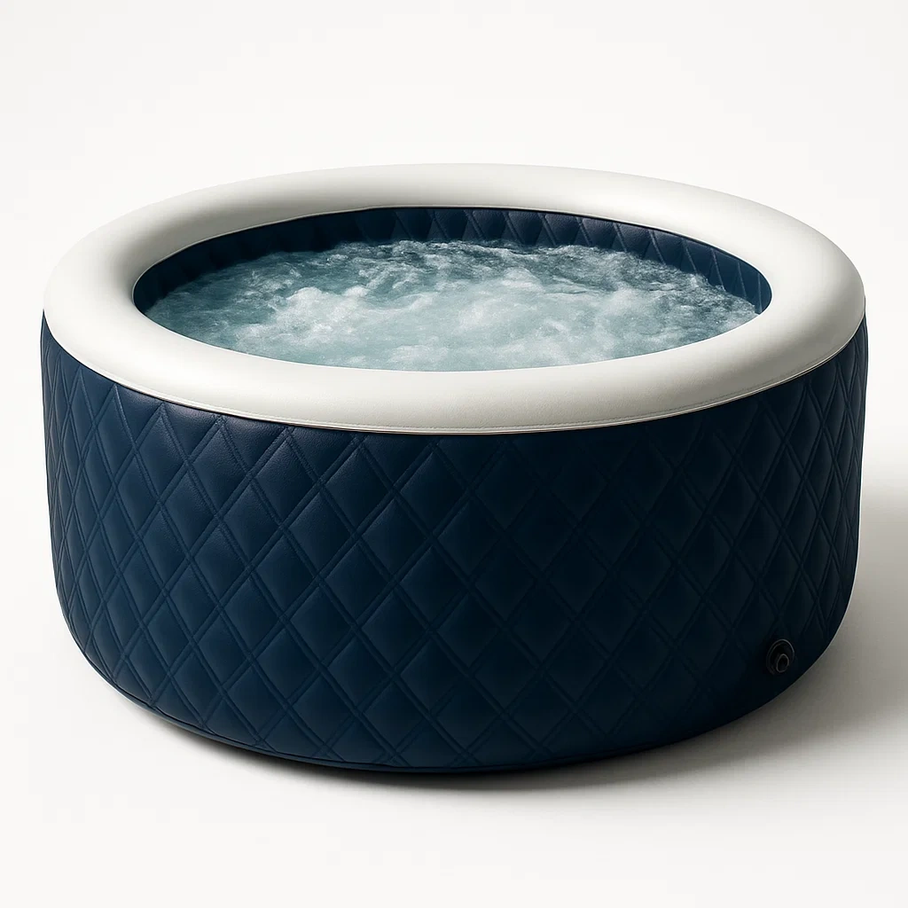Spa gonflable 180x180x68 cm bleu marine/blanc pour 6 personnes rWlAaUy355ap-Meuzen