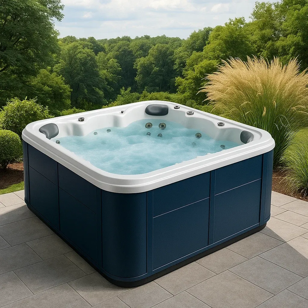 Spa rigide 210x210x90 cm bleu marine/blanc pour 3 personnes ciLxhtX385Ug-Meuzen