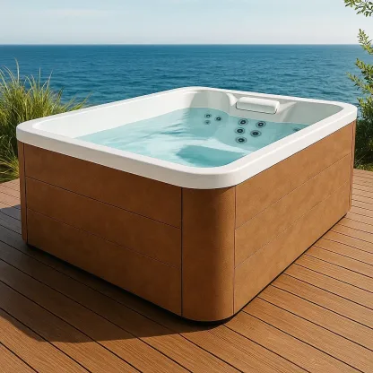 Spa rigide 200x200x80 cm, marron/blanc, 2 personnes ttZcAbJ389ux-Meuzen