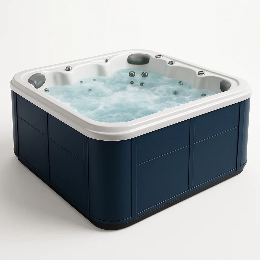 Spa rigide 210x210x90 cm bleu marine/blanc pour 3 personnes ciLxhtX385Ug-Meuzen