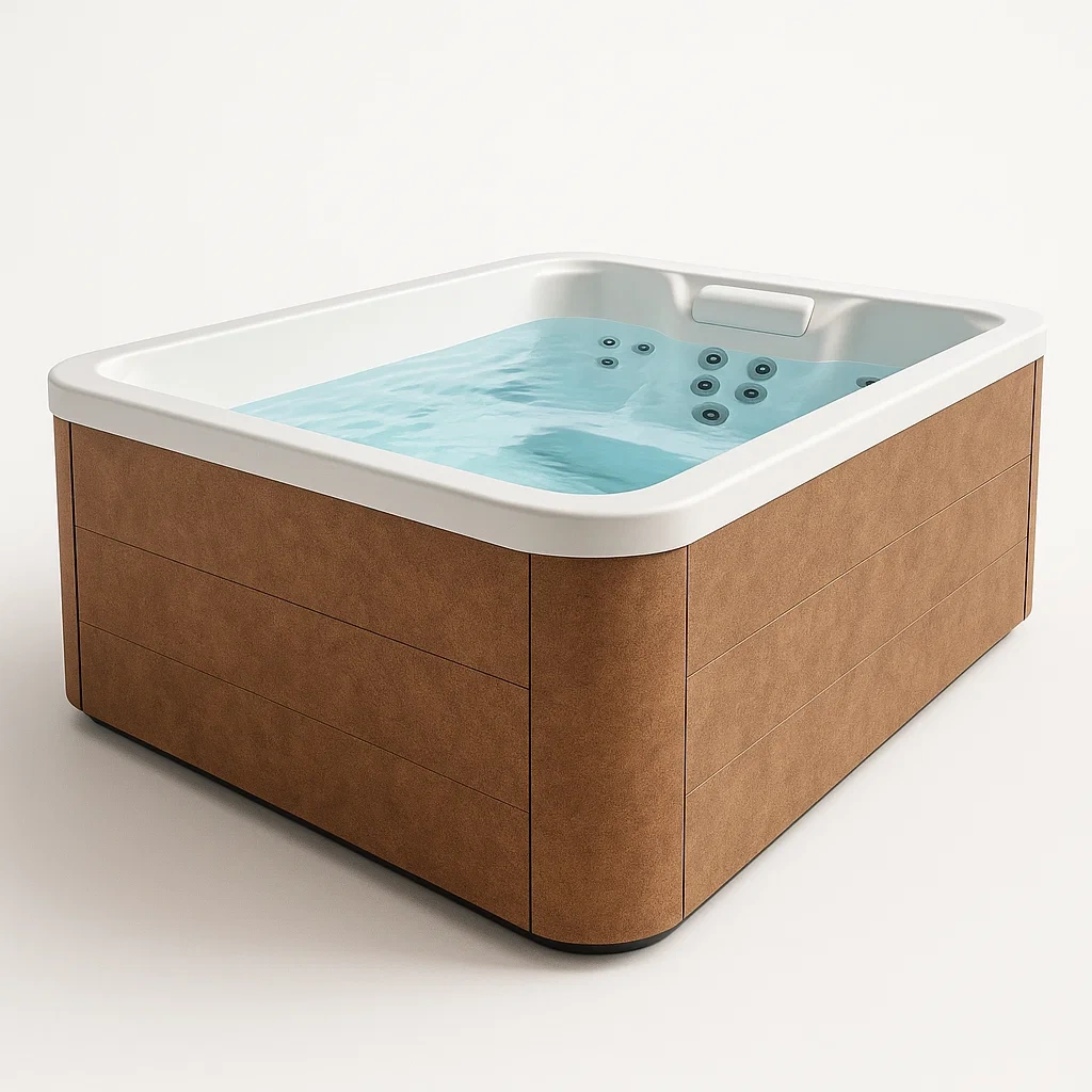 Spa rigide 200x200x80 cm, marron/blanc, 2 personnes ttZcAbJ389ux-Meuzen