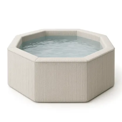 Spa rigide 196x196x71 cm beige, pour 4 personnes uTfxOwp360zV-Meuzen