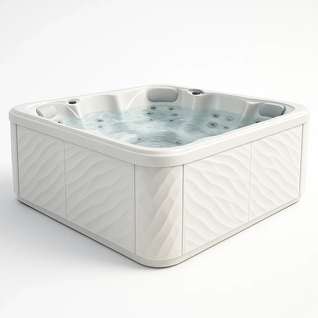 Spa rigide 180x180x65 cm, Blanc, 4 personnes dLWjpMz426Ti-Meuzen