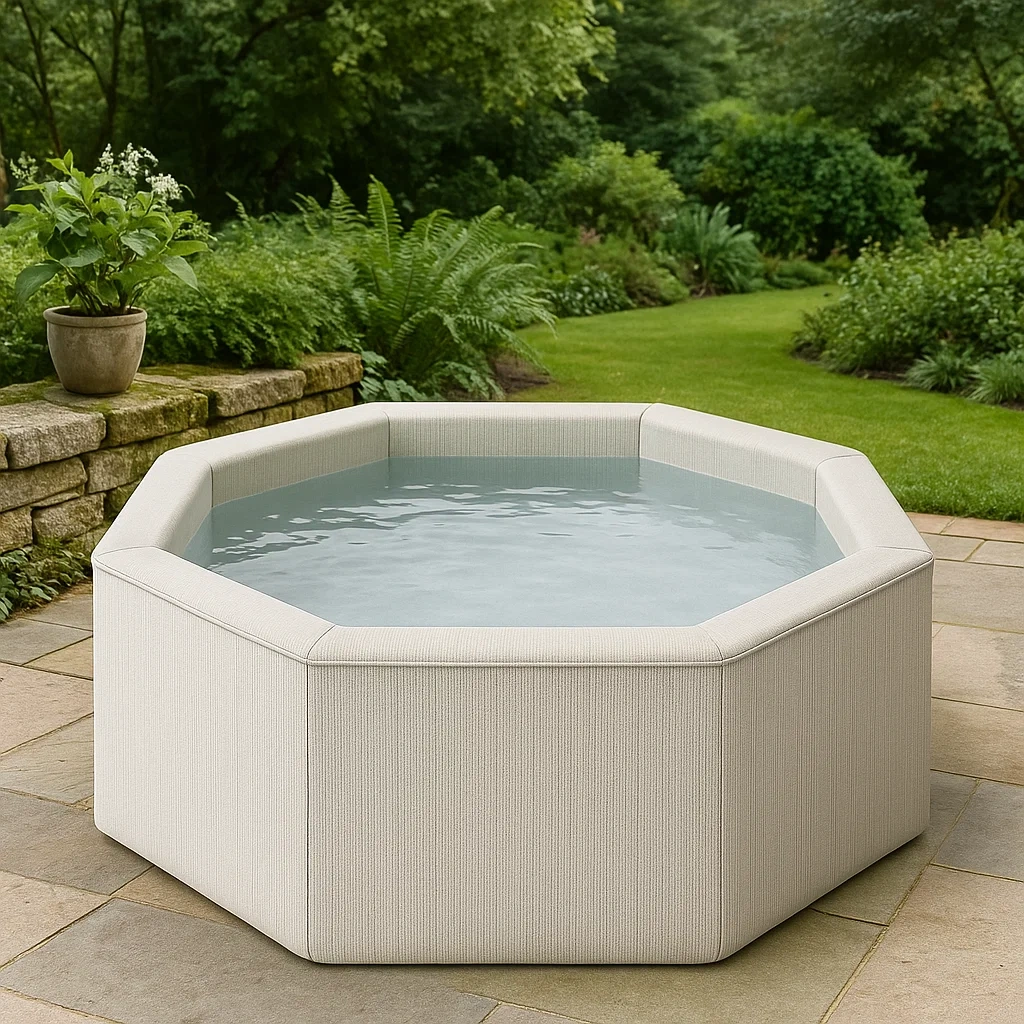 Spa rigide 196x196x71 cm beige, pour 4 personnes uTfxOwp360zV-Meuzen