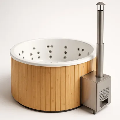 Spa rigide 190x190x100 cm bois/blanc 4 personnes dGEZOmR363TY-Meuzen