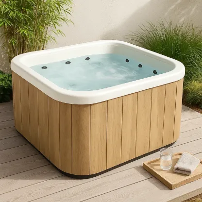 Spa rigide 180x180x65 cm, pour 4 personnes yPspXPO372re-Meuzen