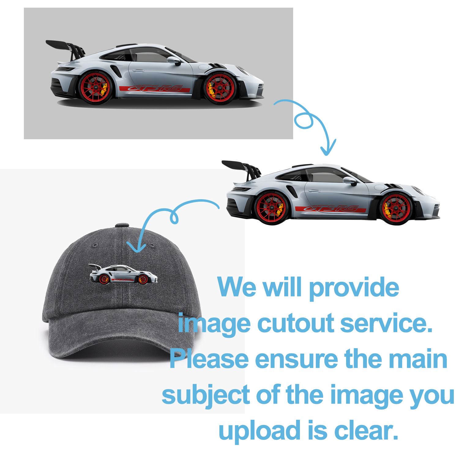 Photo Custom Unisex Washed Vintage Baseball Cap