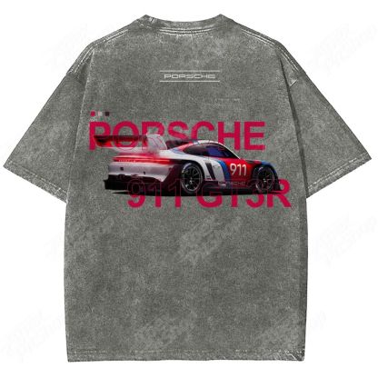 Custom Car Print T-Shirt · Show Your Uniqueness Unisex Fit Washed T-Shirt