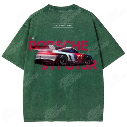 Custom Car Print T-Shirt · Show Your Uniqueness Unisex Fit Washed T-Shirt