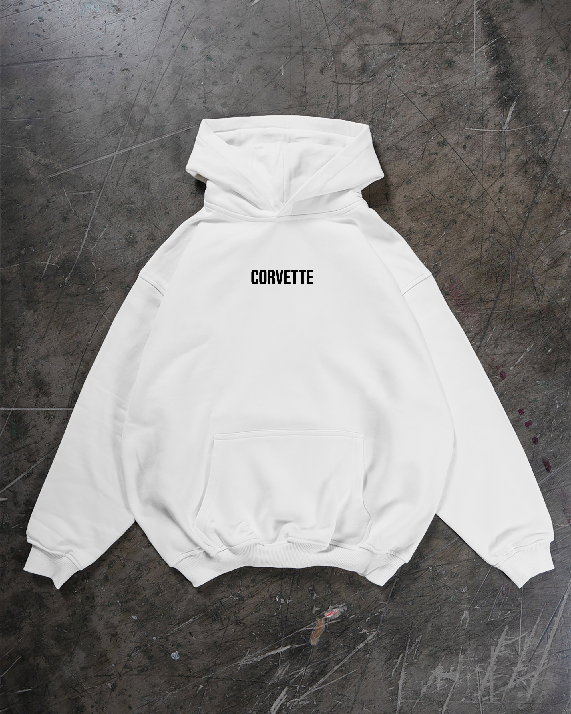 Corvette C6 Printed Fleece-lined Unisex Cotton Hoodie