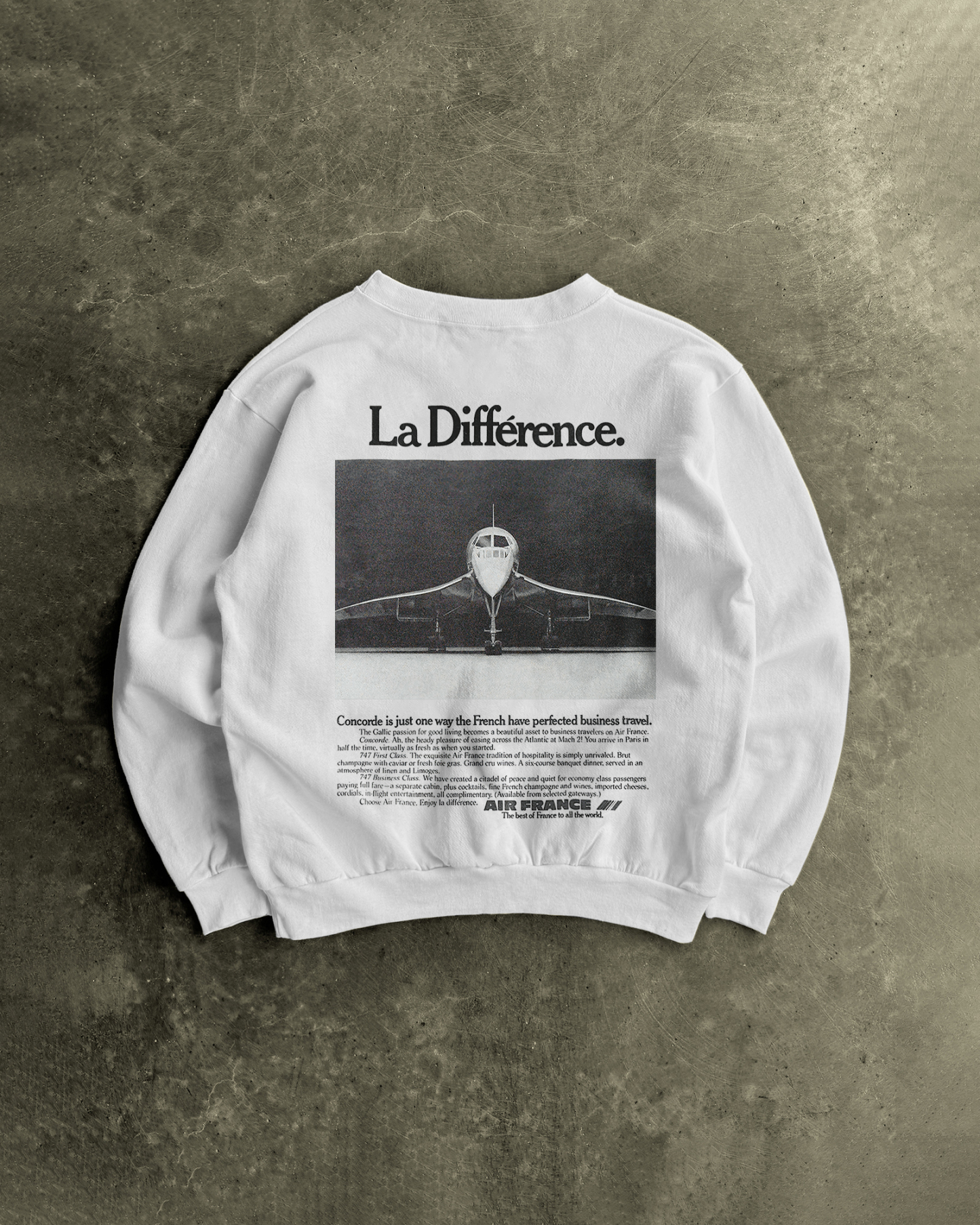 La Différence Air France Printed Men's Sweatshirt
