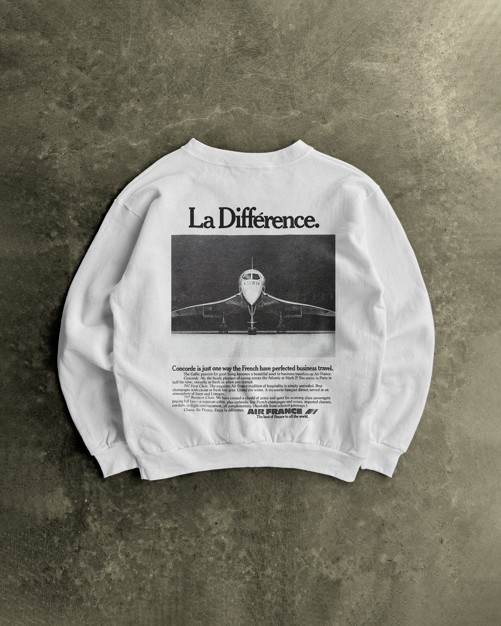 La Différence Air France Printed Men's Sweatshirt