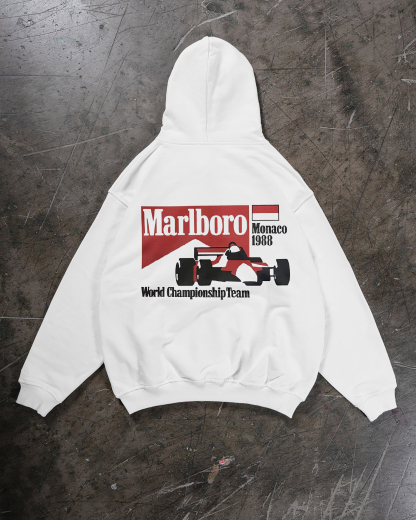 Marlboro World Championship Team Printed Unisex Cotton Hoodie