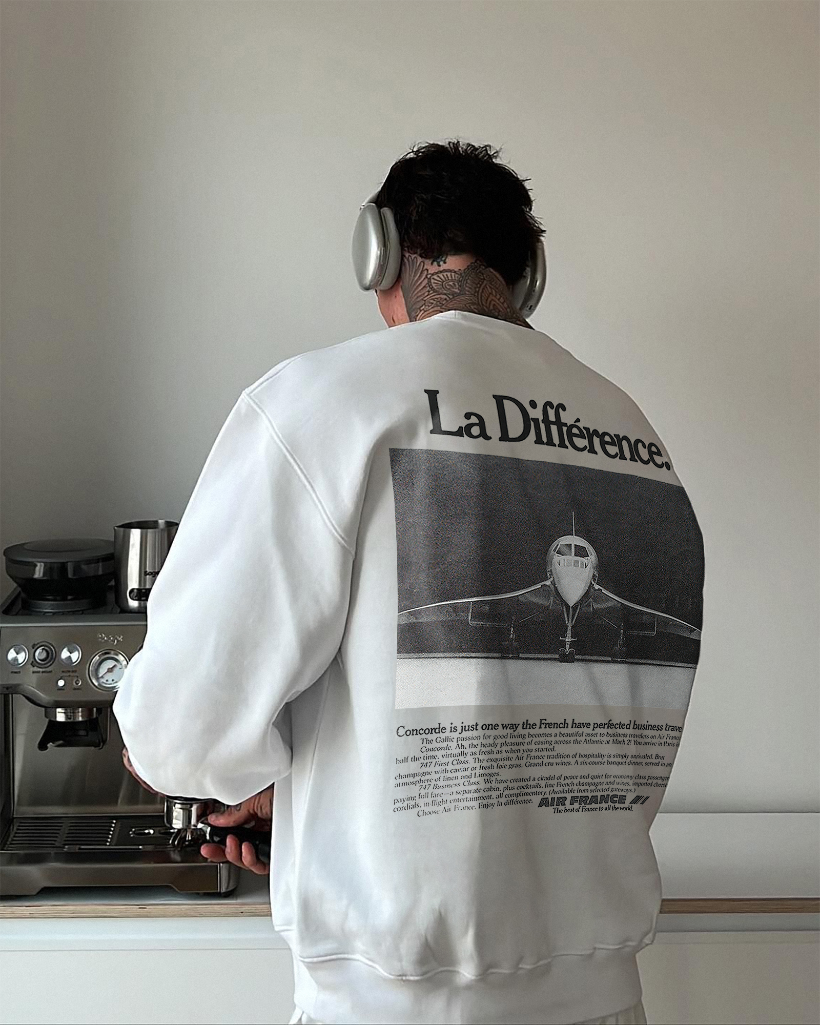 La Différence Air France Printed Men's Sweatshirt