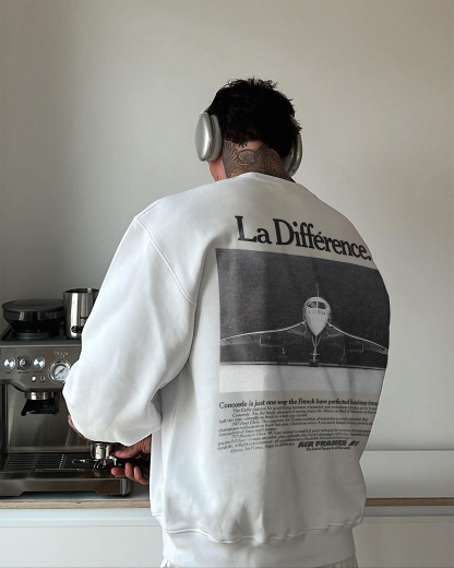 La Différence Air France Printed Men's Sweatshirt