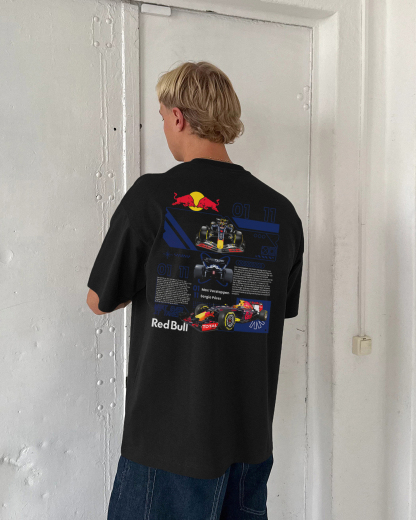 Red Bull Racing Printed Unisex Cotton T-shirt