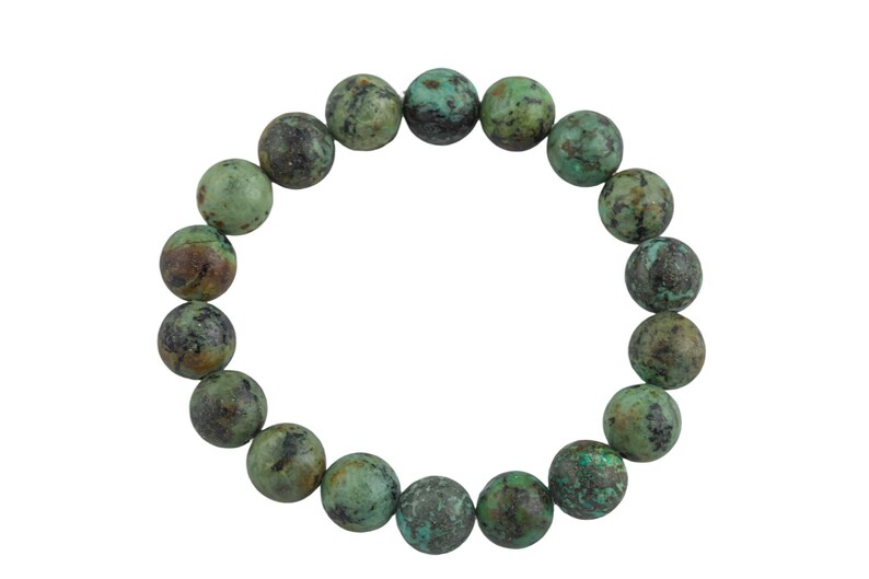 Natural African Turquoise Faceted Round
