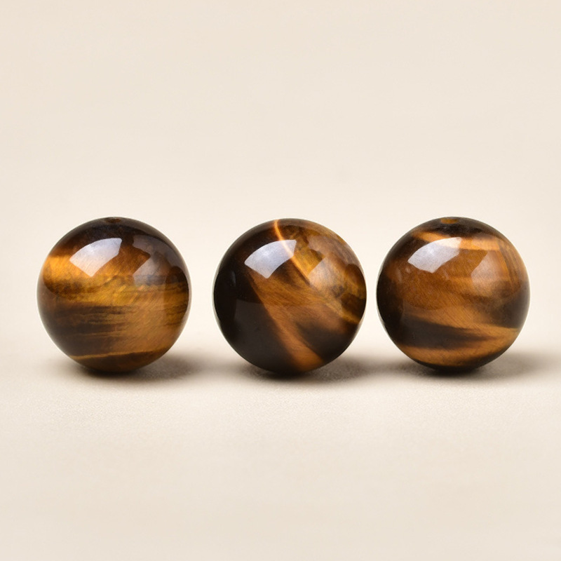 Natural Tiger's eye [6mm-14mm] used for DIY bead beads