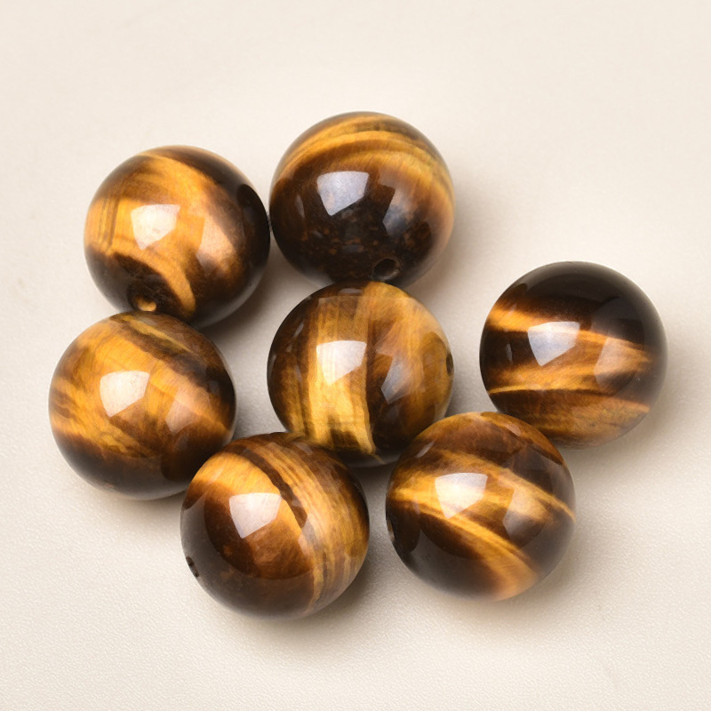 Natural Tiger's eye [6mm-14mm] used for DIY bead beads