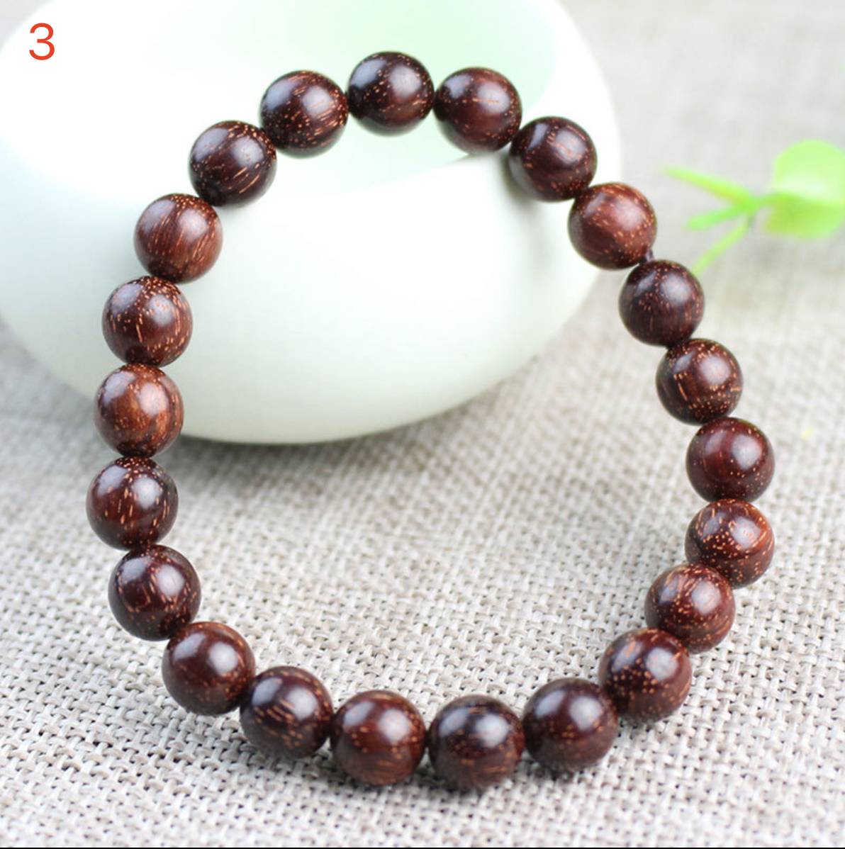 ‌8mm Stackable Matte Finish Wooden Bracelets – Handmade with Strong Cloth Elastic – (Wholesale: 6pcs/order)