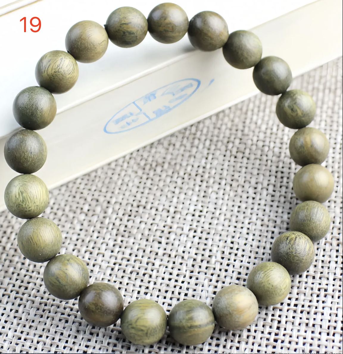 ‌8mm Stackable Matte Finish Wooden Bracelets – Handmade with Strong Cloth Elastic – (Wholesale: 6pcs/order)