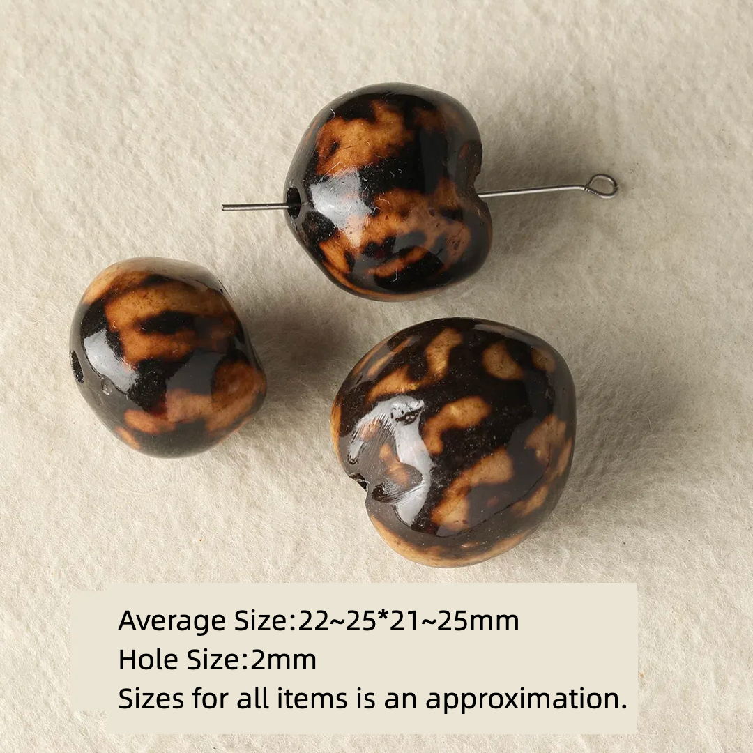 1pc ‌Natural Handmade Tiger-striped Asura Bodhi