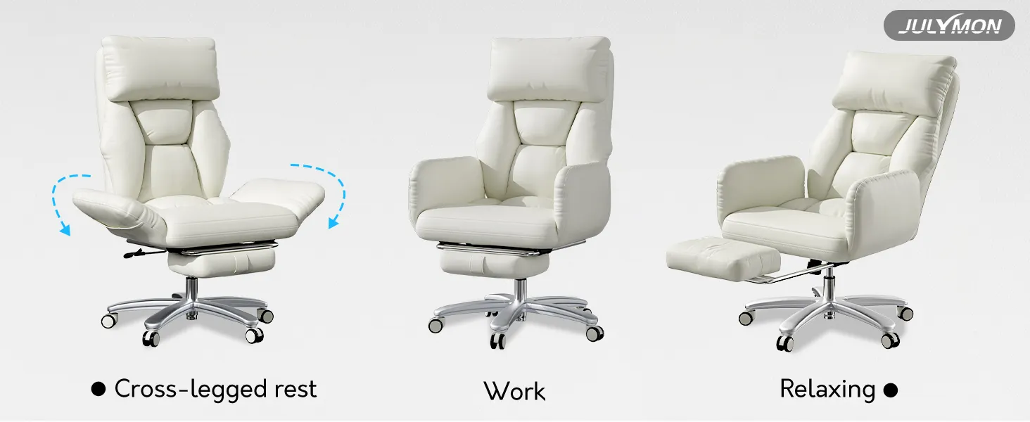 big and tall office chair with foot rest