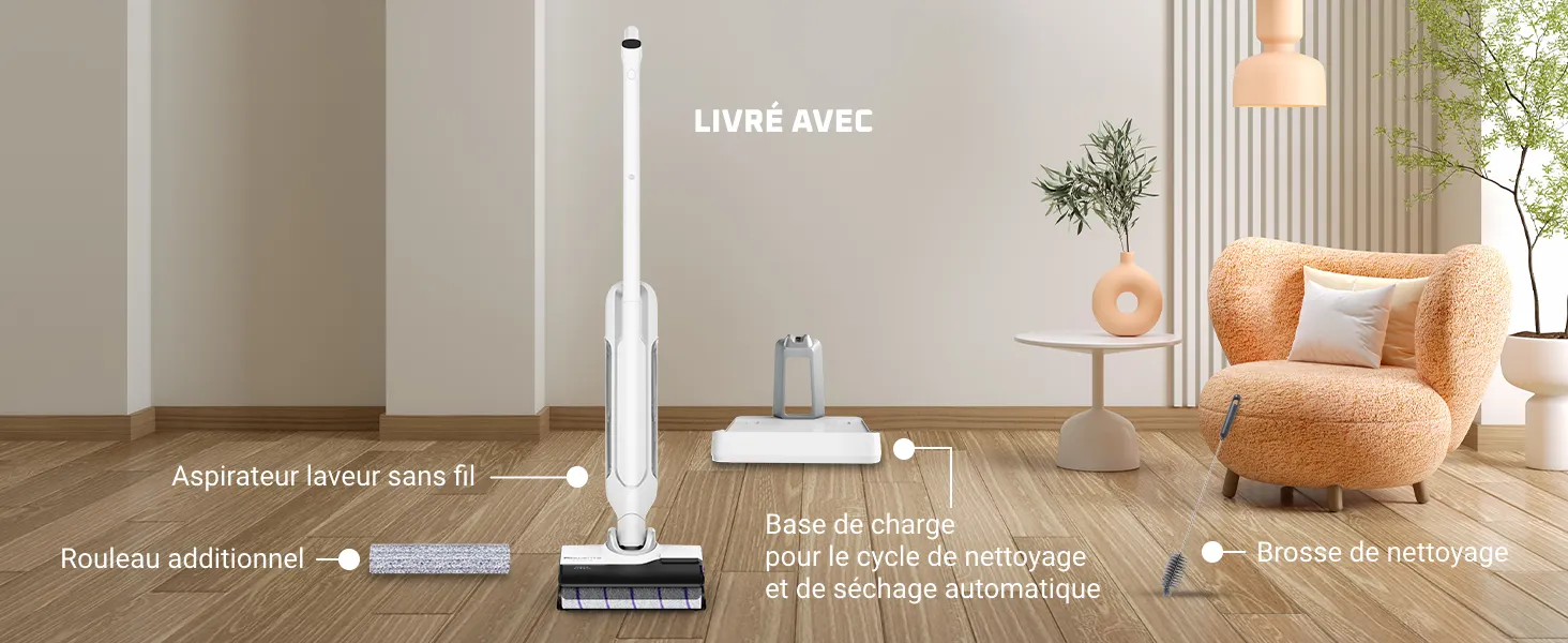 Inclus avec X-Clean 10 Rowenta
