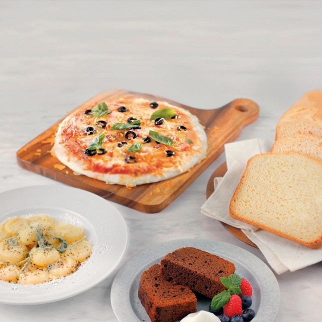 Pour les options sans gluten