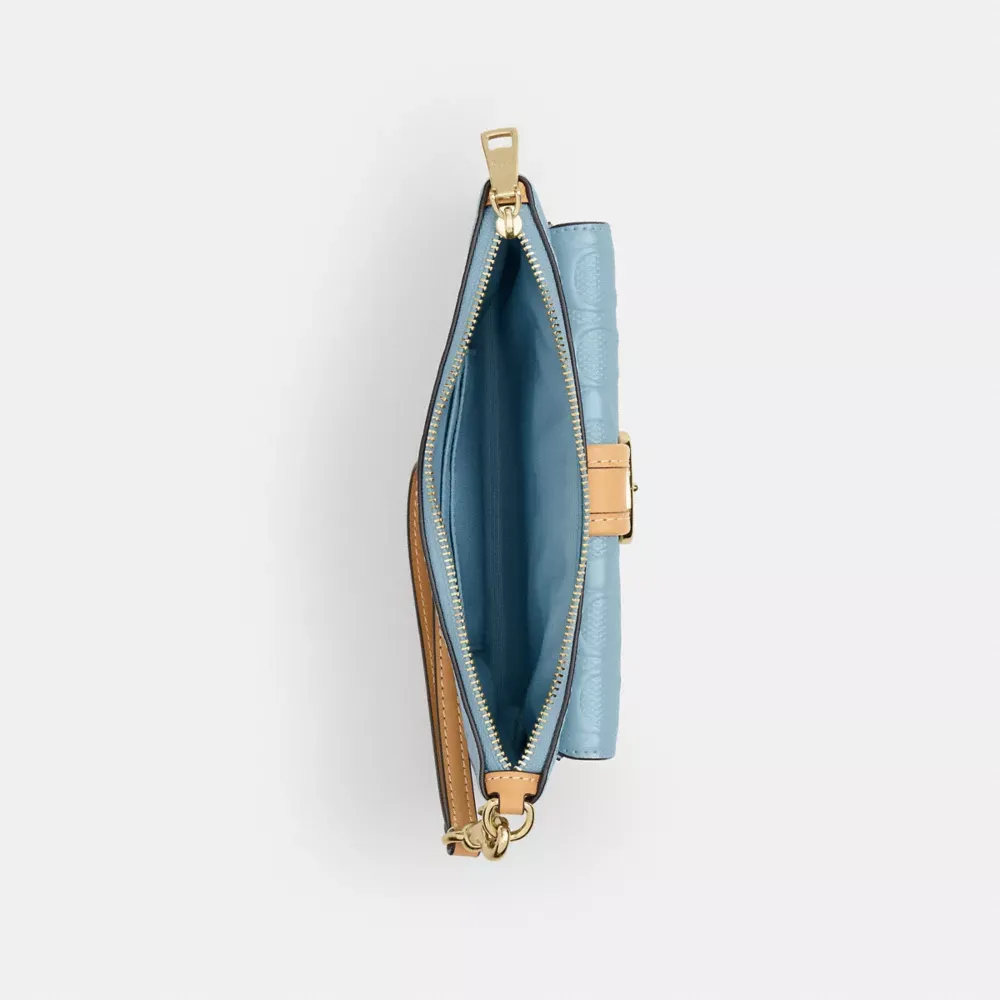 Ashton Wristlet In Signature Leather