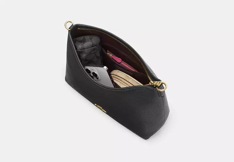 Laurel Shoulder Bag In Signature Canvas With Floral Print