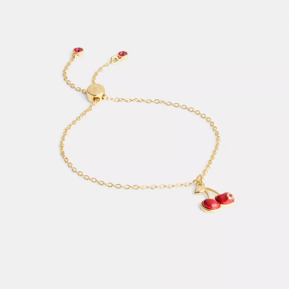 Cherry Charm Pendant Necklace