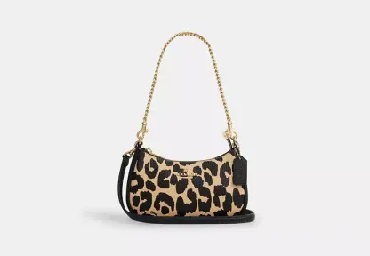 Teri Mini Crossbody Bag With Leopard Print