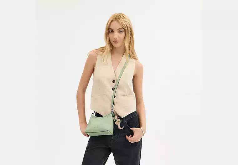 Laurel Small Shoulder Bag With Seahorse Charm
