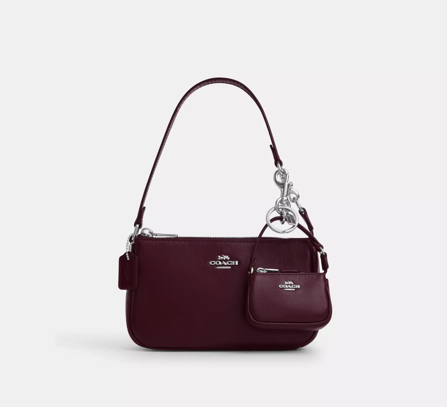 Boxed Nolita 19 And Nolita Bag Charm Set In Signature Canvas