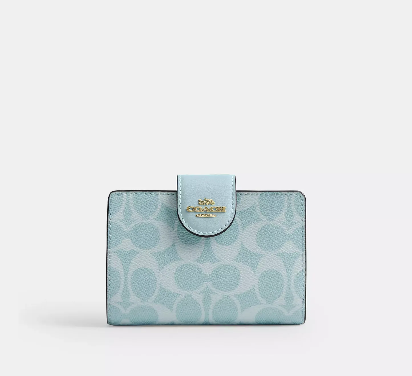 Zip Card Case With Cherry Print