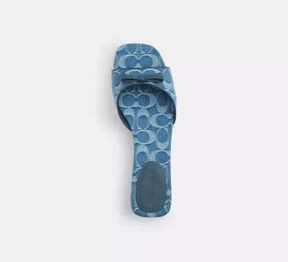Bow Kitten Heel Sandal