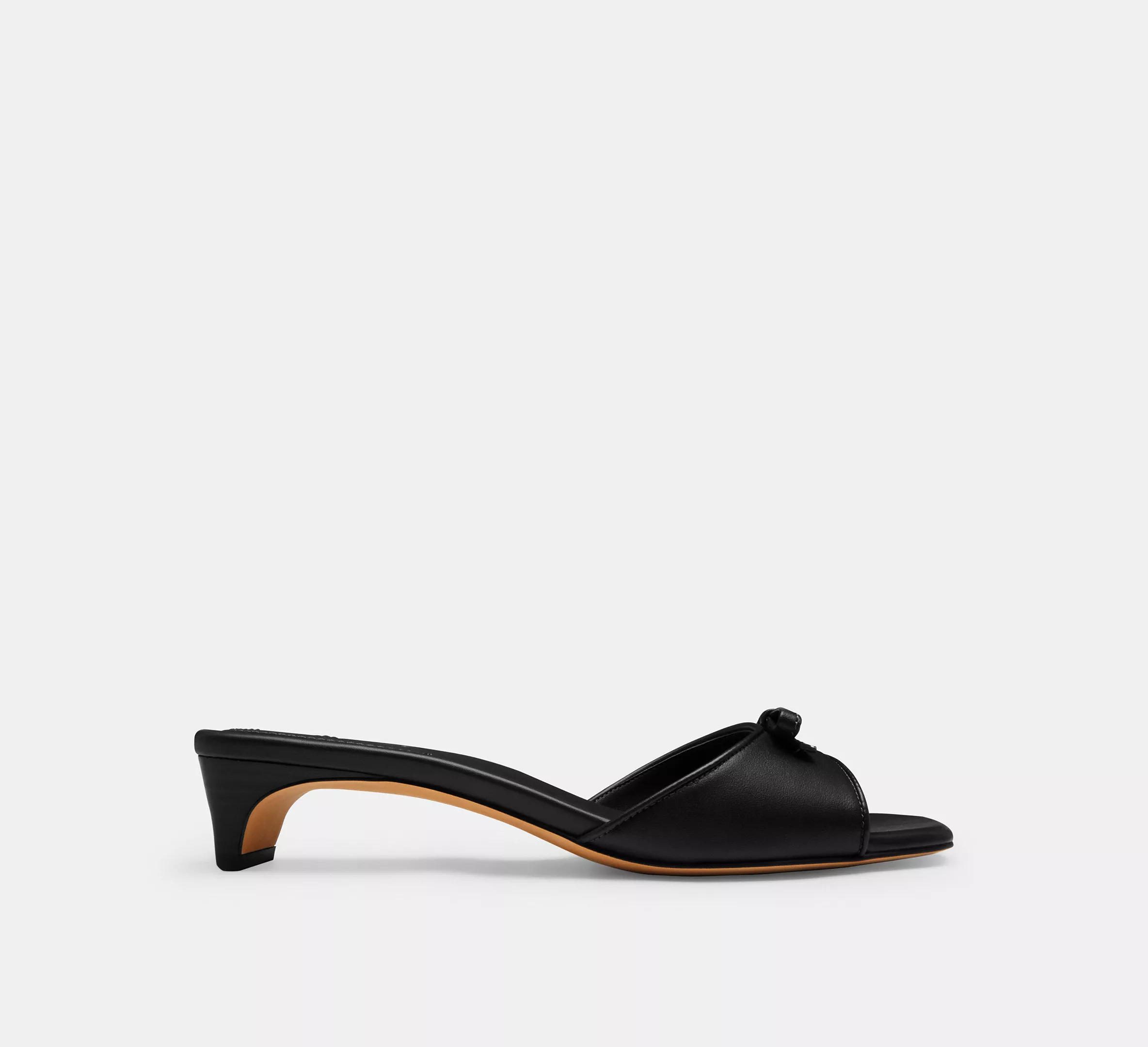 Bow Kitten Heel Sandal