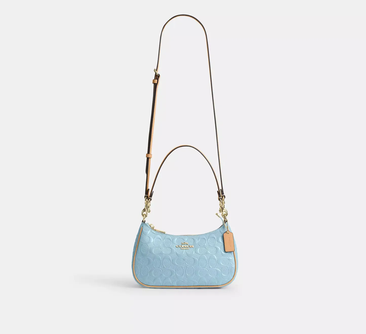 Teri Shoulder Bag In Signature Leather